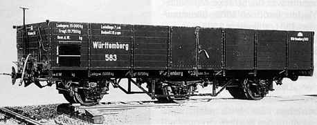 Bild vom offene Hochbordwagen