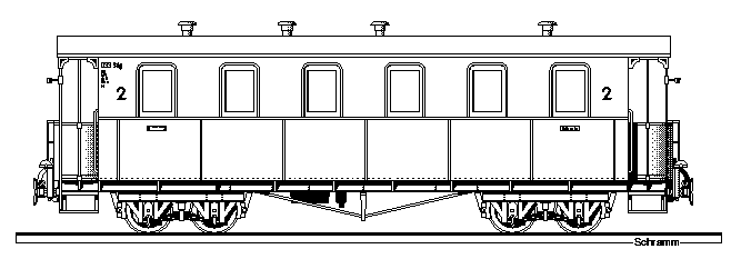 Zeichnung vom KB4i mit 6 Fenstern