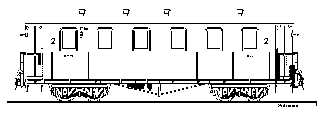 Zeichnung vom KB4i mit 6 Fenstern